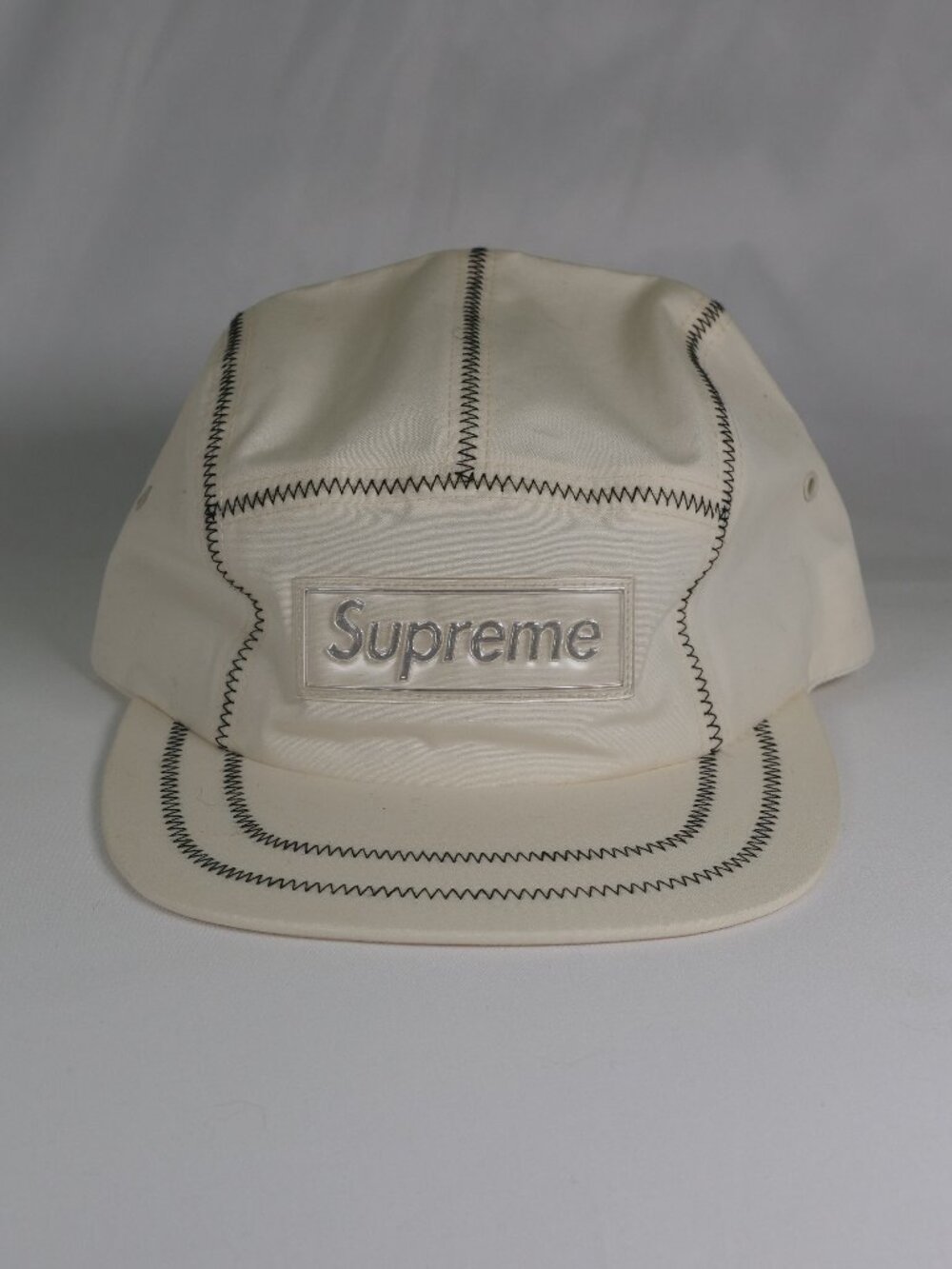 NWT Supreme Contrast Stitch Camp Cap